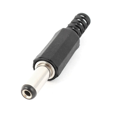 Harfington Uxcell Black 5.5mm x 2.1 mm DC Male Power Cable Connector Adapter