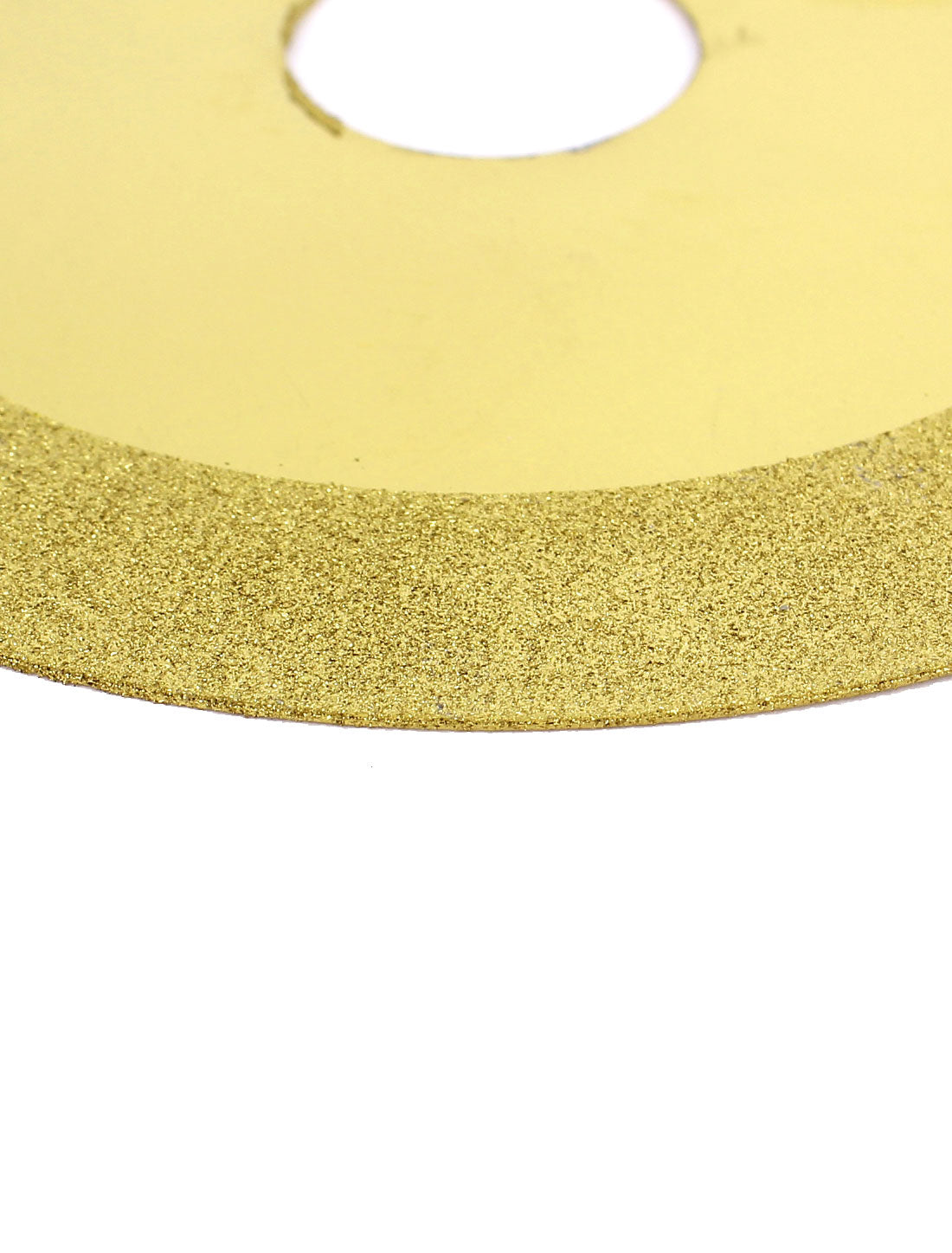 uxcell Uxcell 4" x 0.8" Glass Tile Diamond Coated Grinding Ceramic Cutting Wheel Disc Gold Tone