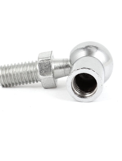 Harfington Uxcell 10mm Male 10mm Female Thread L Shape Ball Joint Rod End Bearing