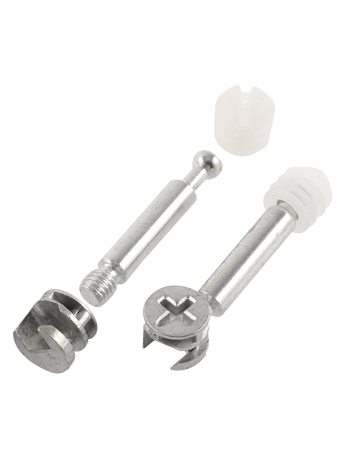 uxcell Uxcell 10 Sets Connector Furniture Side Cam Fittings + Dowel + Pre-inserted Nut