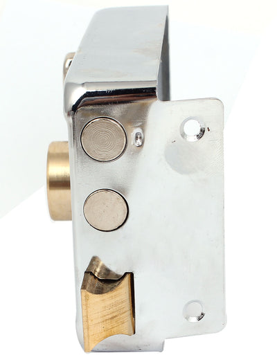 Harfington Uxcell Door Gate Right Hand Cylinder Deadbolt Spring Latch Safety Rim Lock Lockset