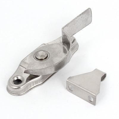Harfington Uxcell Stainless Steel Left Hand 180 Degree Rotating Casement Design Window Sash Lock