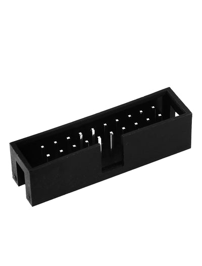 Harfington Uxcell 22pcs 2x10 20-Pin 2.54mm Pitch Straight Box Header Connector IDC Male Sockets