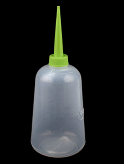 Harfington Uxcell Green Tip Plastic Tattoo Wash Squeeze Bottle Dispenser 300ml for Tattooing Lab