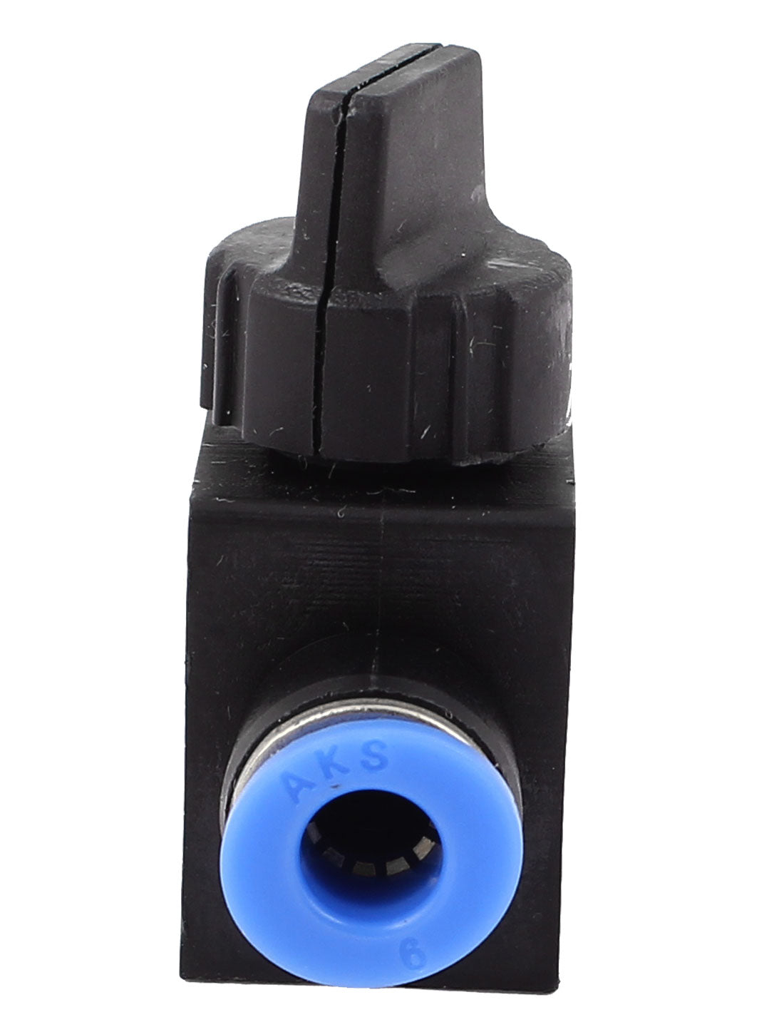 uxcell Uxcell 6mm to 6mm Air Pneumatic Quick Release Fitting Connector Speed Controller Valve
