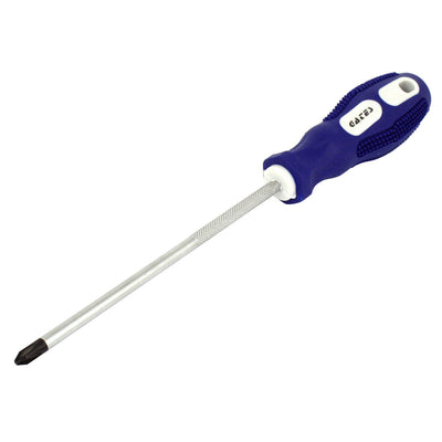 Harfington Uxcell 6" Long Shaft 6mm Magnetic Tip Rubber Handle Cross Head Phillips Screwdriver