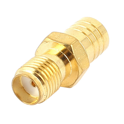 Harfington Uxcell SMA Female to SMB Female Jack Straight Coaxial RF Connector Adapter