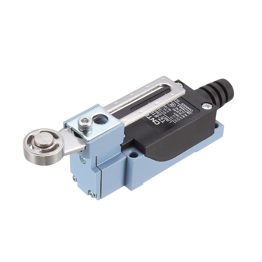 uxcell Uxcell TZ-8108 Momentary 2NO+2NC Adjustable Roller Arm Limit Switch for CNC Mill Plasma