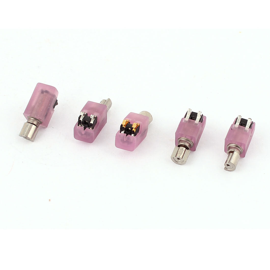 uxcell Uxcell 5Pcs DC2-3V 1500RPM Output Speed 4mm Dia Coreless Vibrating Motor for Mobile Phone