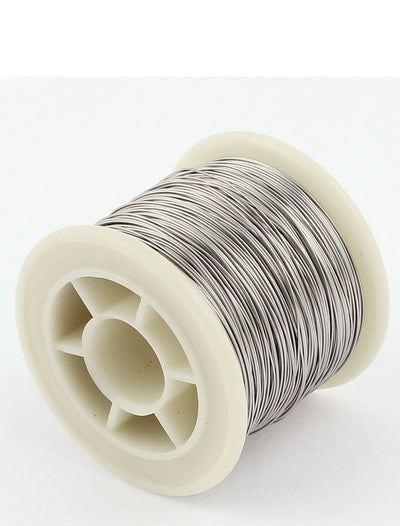 Harfington Uxcell Nichrome 80 0.5mm 24 Gauge AWG 70M Roll 5.755 Ohms/m Heater Wire