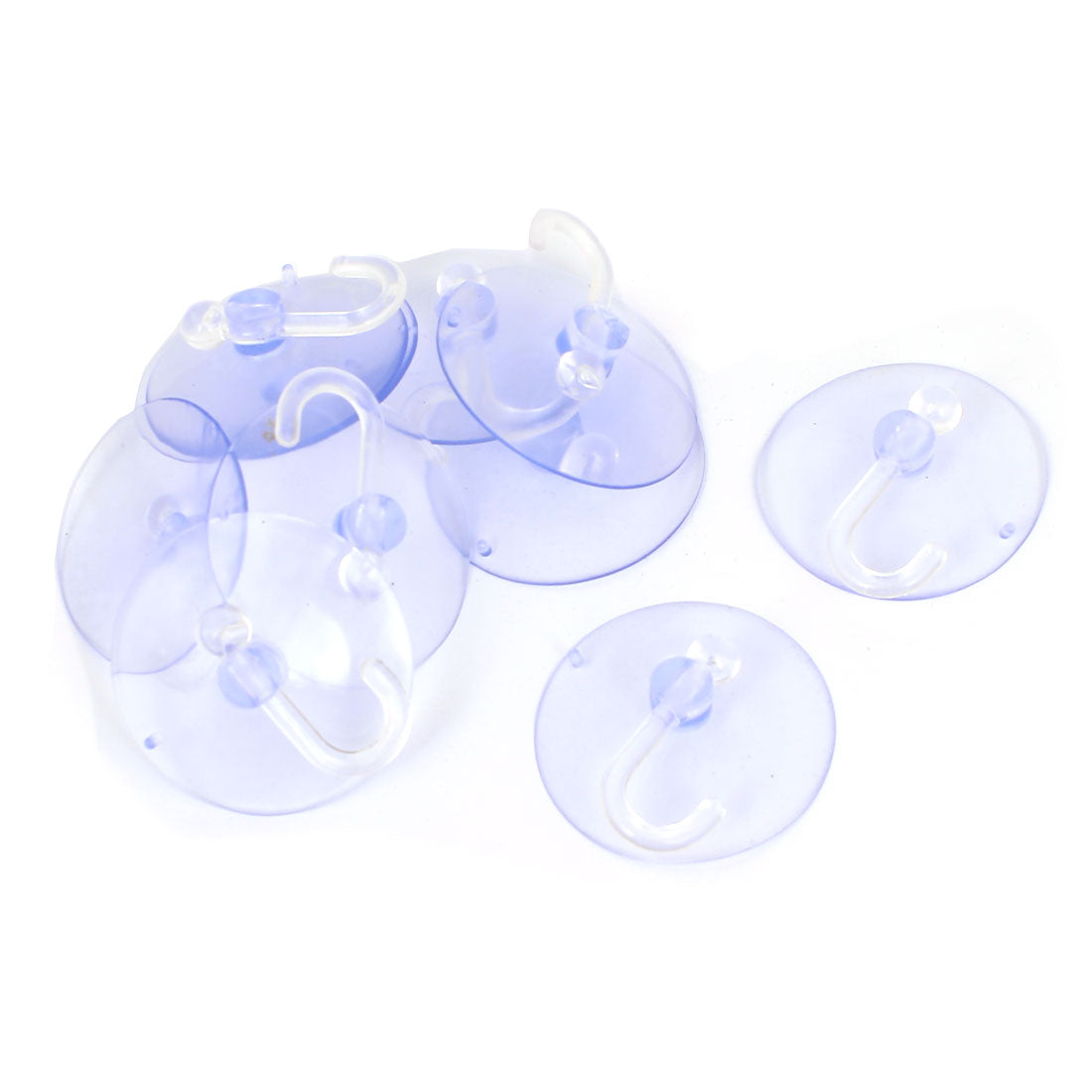 uxcell Uxcell 10PCS Clear Suction Cup Kitchen Cabinet Glass Windows Sucker Vacuum Hooks