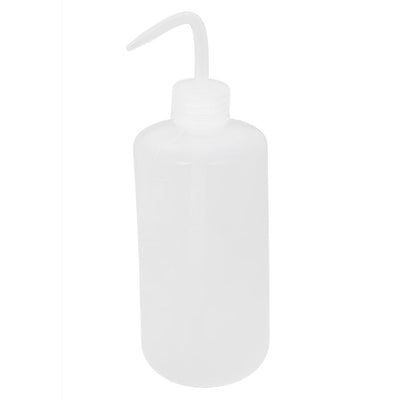 Harfington Uxcell Lab Right Angle Bent Tip Plastic Liquid Storage Squeeze Bottle Dispenser 500mL