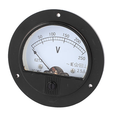 Harfington Uxcell AC 0-250V Analog Panel Voltmeter Voltage Meter Measuring Gauge Class 2.5