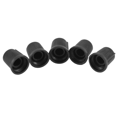 Harfington Uxcell 75Pcs Volume Control Rotary Knobs for 6mm Dia Knurled Shaft Potentiometer