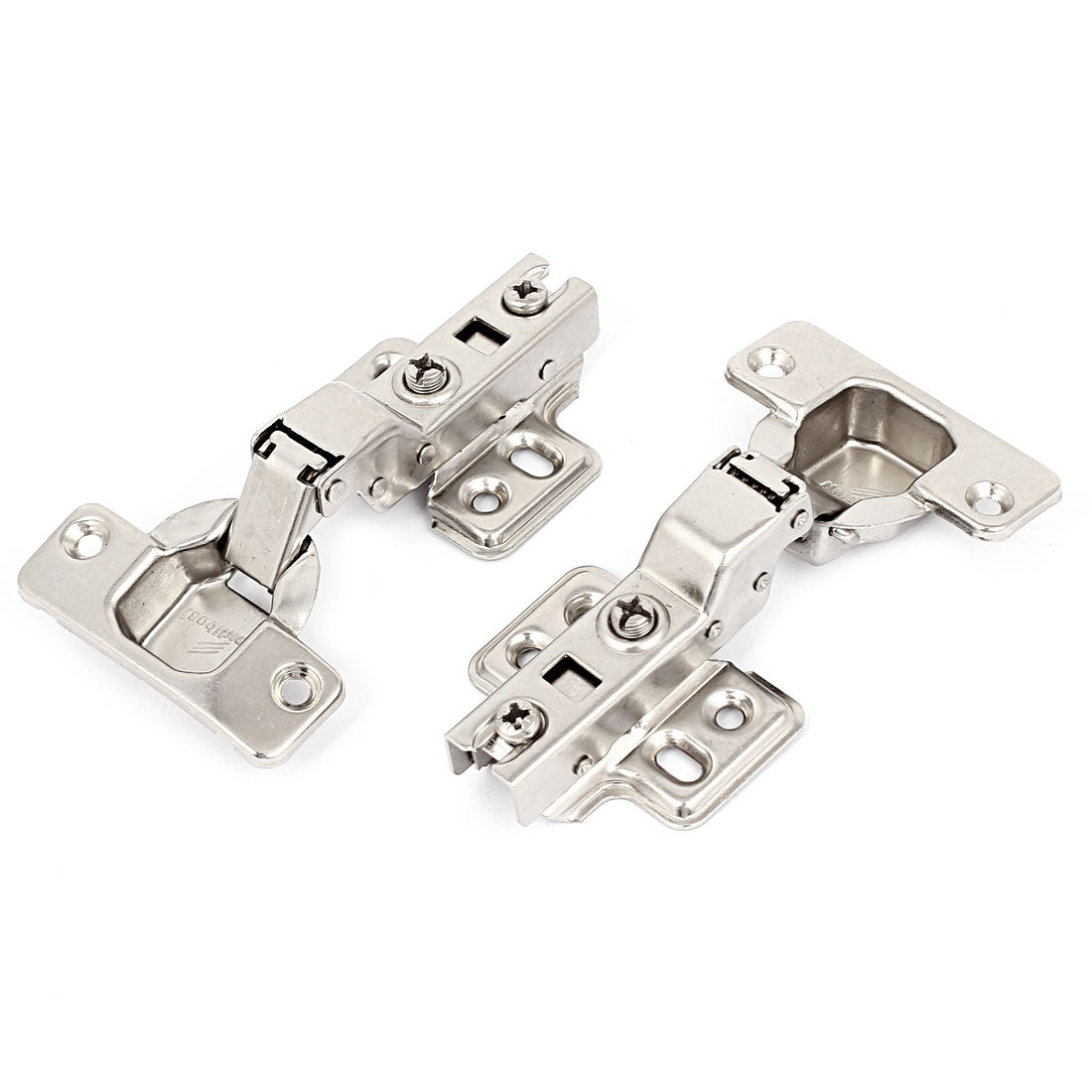 uxcell Uxcell Cupboard Drawer Door Hydraulic Buffer Damper Inset Concealed Hinge 2 Pcs