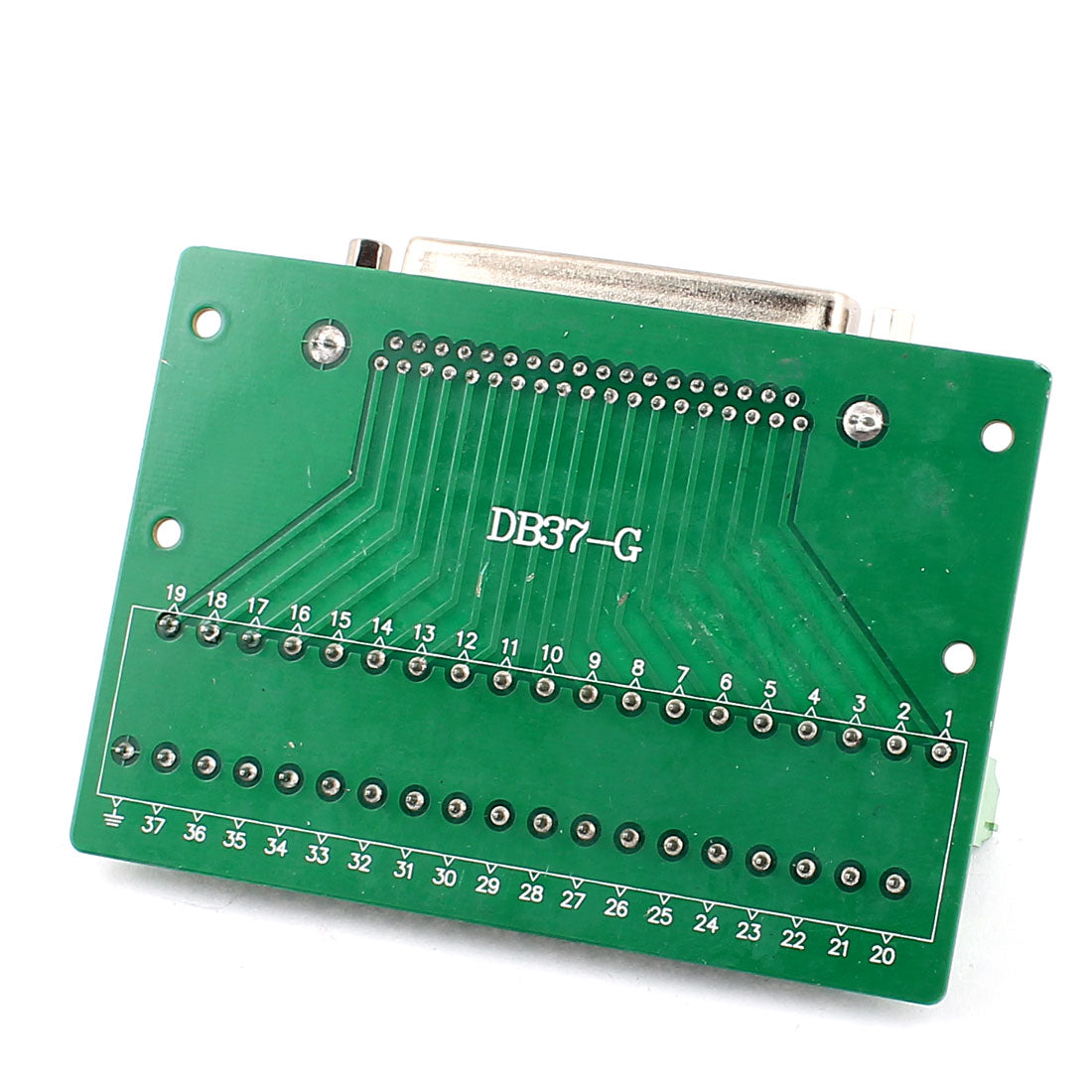 uxcell Uxcell DB37 D-SUB Female Adapter to 37 Pin Terminal Dual Row Screw Breakout Board