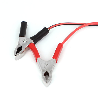 Harfington Uxcell Double Ended Alligator Clip Battery Clamp Connector Insulated Test Lead Cable