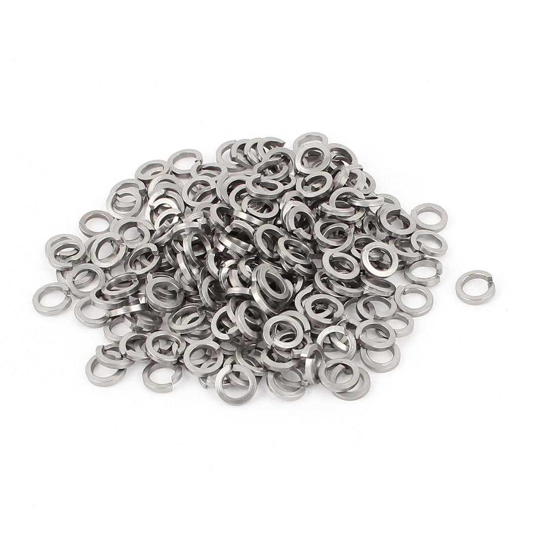 uxcell Uxcell 200pcs Stainless Steel M5 Spring Lock Washer Square Section Tool