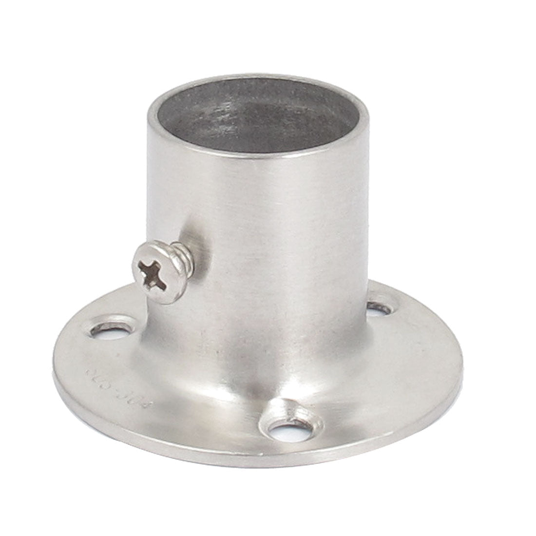 uxcell Uxcell Wardrobe Hanging Rail Rod End Flange Support Bracket Socket for 19mm Dia Pipe