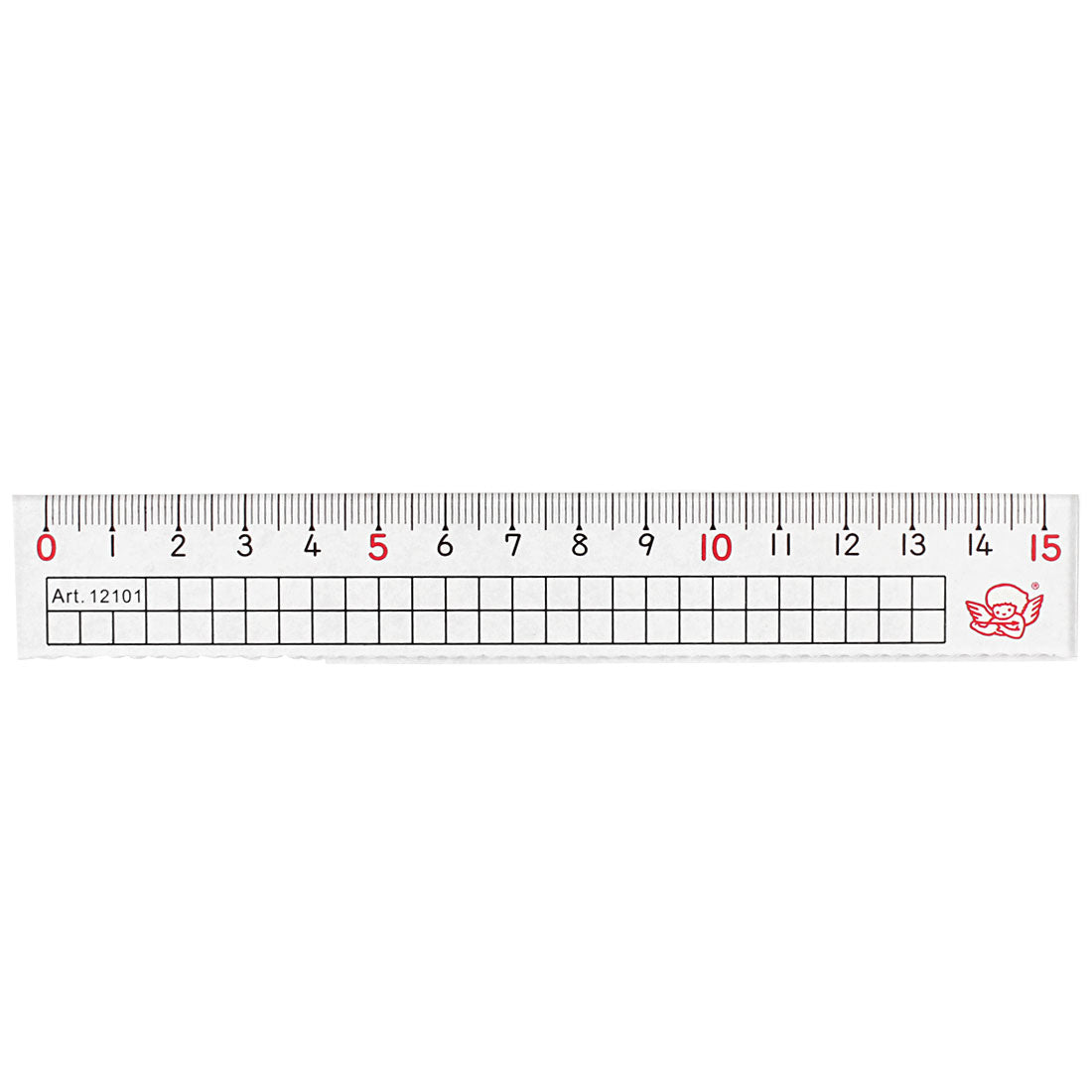 Harfington Plastic Straight Flex Edge Ruler Measuring Tool Clear 15cm Range