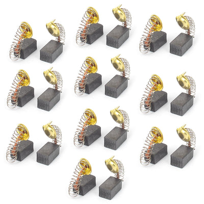 Harfington 20pcs 13mm x 7.5mmx 6.5mm Electric Motor Carbon Brush Replacement for Power Tool