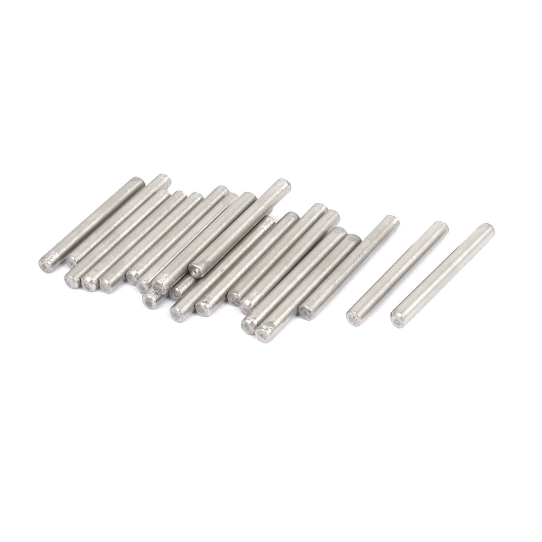 uxcell Uxcell 3mmx28mm 304 Stainless Steel Parallel Dowel Pins Fastener Elements 20pcs