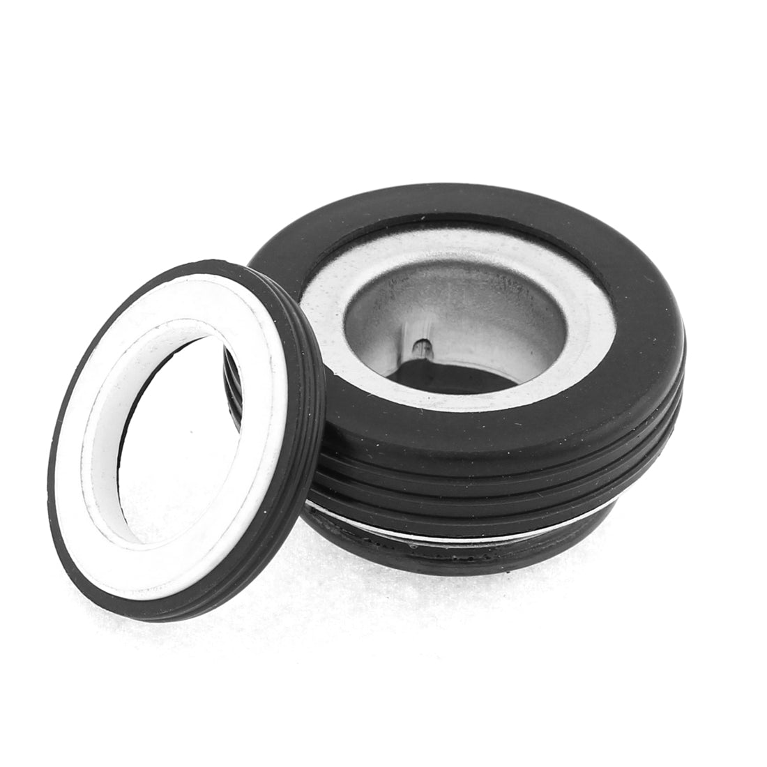 uxcell Uxcell 21mm Internal Diameter Ceramic Ring Single Spring Rubber Bellows Water Pump Shaft Mechanical Seal