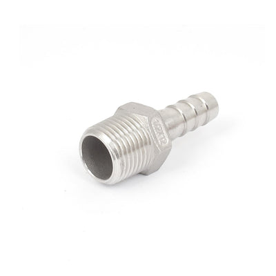Harfington Uxcell 1/2BSP Male Thread to 12mm Hose Barb Straight Quick Fitting Adapter Coupler
