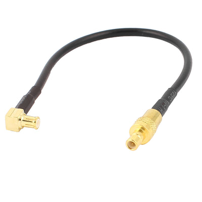 Harfington Uxcell MCX-JW Male to SMB-J Male RG174 Coaxial Cable Pigtail 15cm