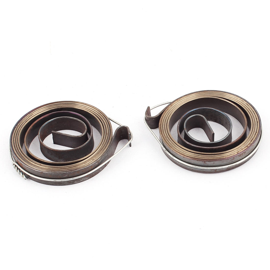 uxcell Uxcell 36 x 6mm Drill Press Quill Feed Return Coil Spring Assembly Bronze Tone 2 Pcs