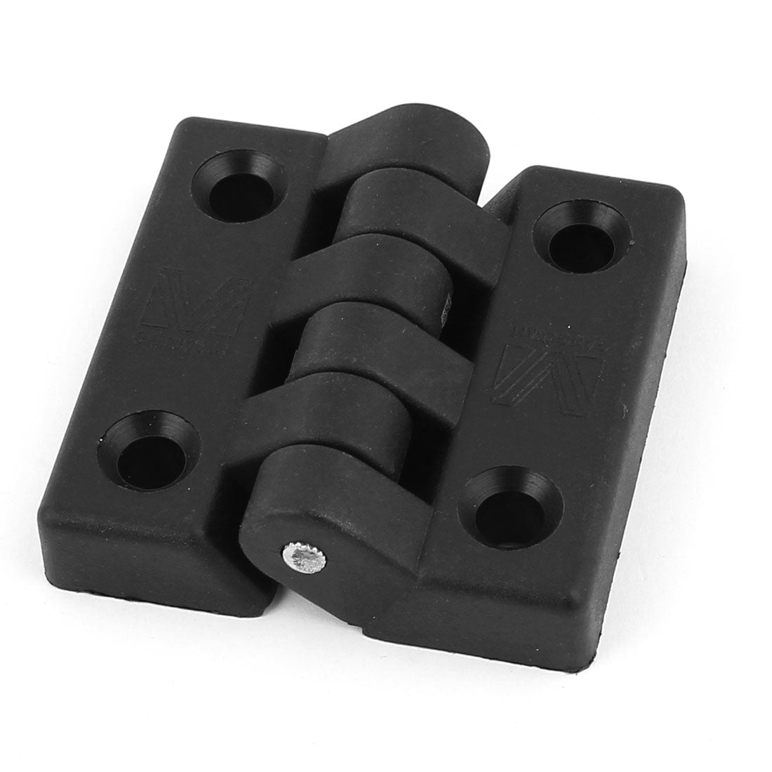 uxcell Uxcell Black Plastic Foldable Cabinet Cupboard Gate Door Flap Ball Bearing Hinge