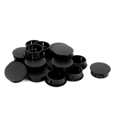 Harfington Uxcell 20pcs Plastic 30mm Dia Snap in Type Locking Hole Connectors Button Cover