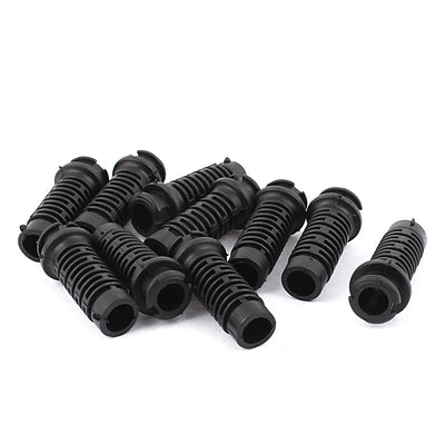 Harfington Uxcell 10 Pcs 39mm x 10.5mm x 7.5mm Strain Re-lief Cord Boot Protector Cable Sleeve Hose