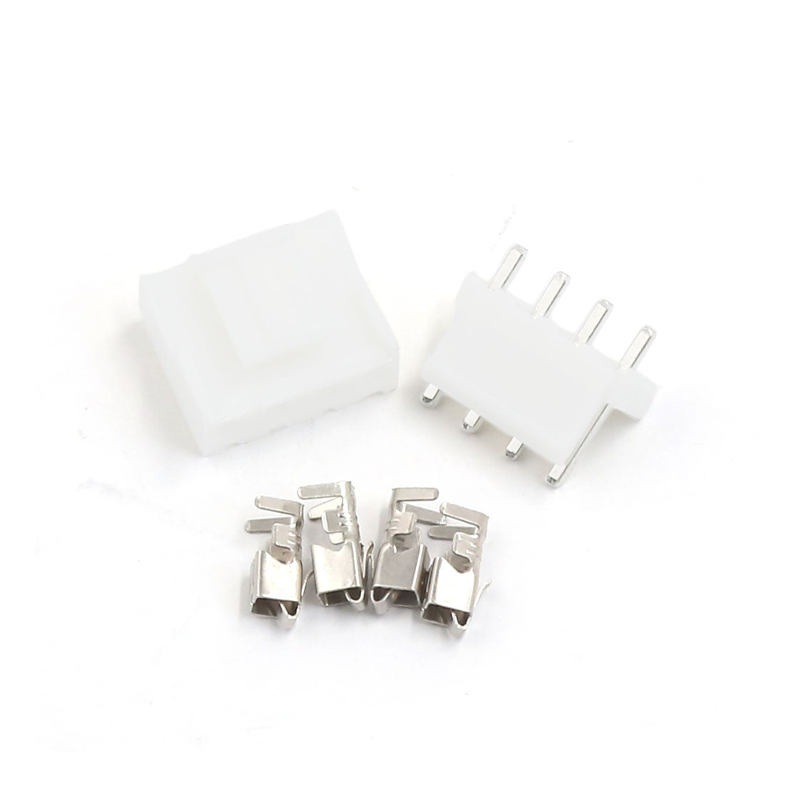 uxcell Uxcell 5 Sets 4 Pins VH3.96 Connector 3.96mm Pin Terminal Needle Seat