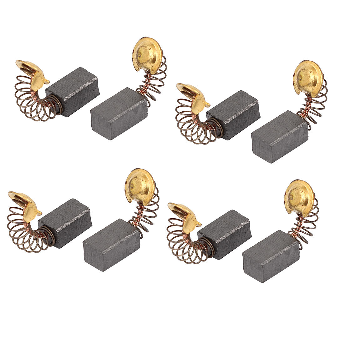 uxcell Uxcell 8 Pcs Replacement Motor Carbon Brushes 13mm x 7mm x 6mm for Electric Motors