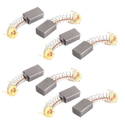 Harfington Uxcell 8 Pcs Replacement Electric Motor Carbon Brushes 15mm x 10mm x 6mm for Motors