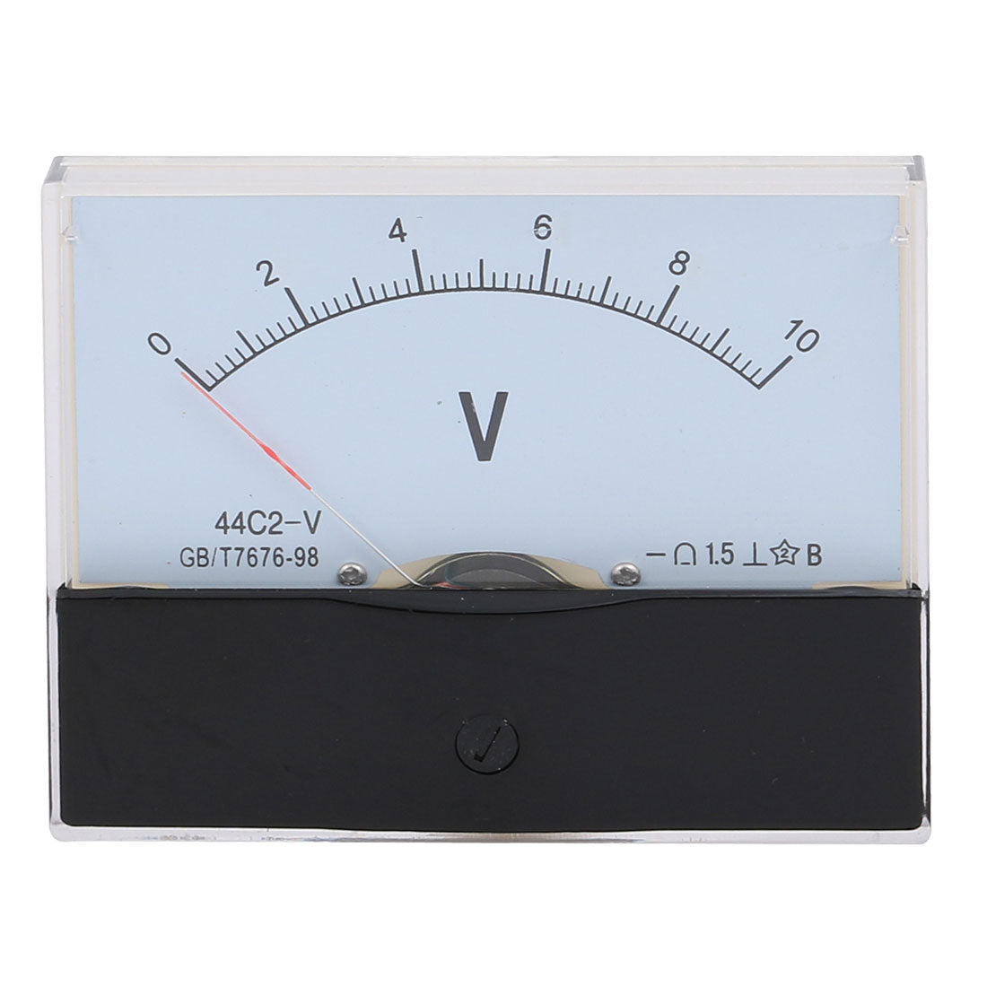 uxcell Uxcell DC 0-10V Class 1.5  Analog Volt Voltage Panel Meter Voltmeter Gauge 44C2