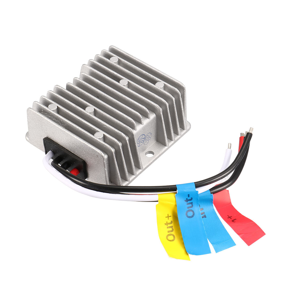 uxcell Uxcell Voltage Boost Converter Regulator DC 12V Step-up to DC 24V 12A 288W Waterproof Power Transformer