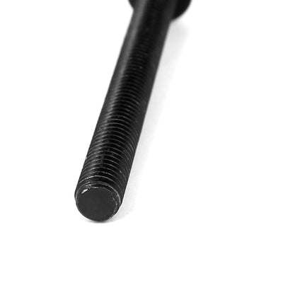 Harfington Uxcell M8x70mm 10.9 Alloy Steel Button Head Hex Socket Cap Screw Bolt Black 10pcs