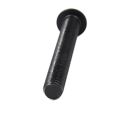 Harfington Uxcell M8x70mm 10.9 Alloy Steel Button Head Hex Socket Cap Screw Bolt Black 10pcs
