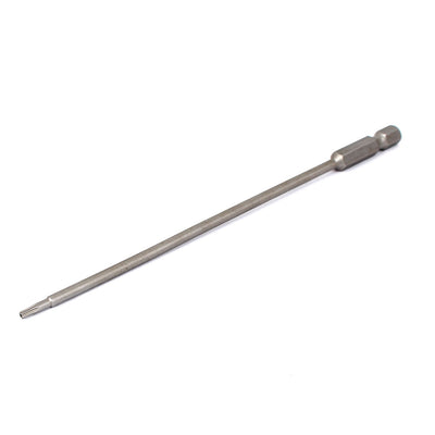 Harfington Uxcell 150mm Length 1/4" Hex Shank T10 Magnetic Torx Security Screwdriver Bits