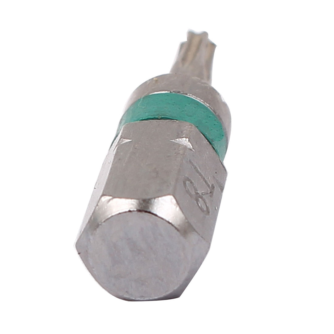 Uxcell 10 Stück T8 Magnetische Torx-Schraubendreher-Bits, 1/4 Zoll