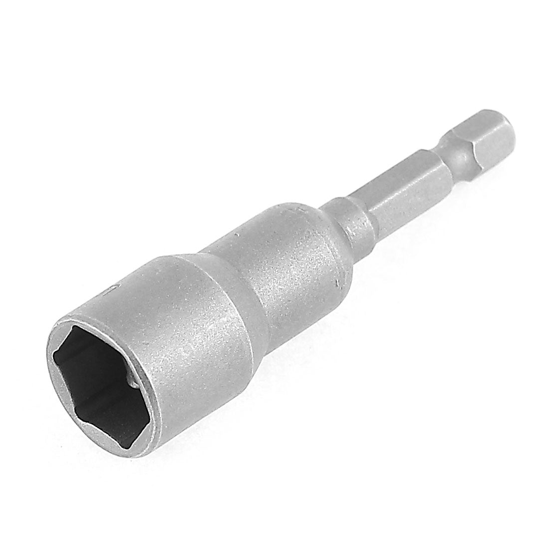 uxcell Uxcell 13mm Socket Magnetic Nut Driver Setter Adapter Hex Bit Gray