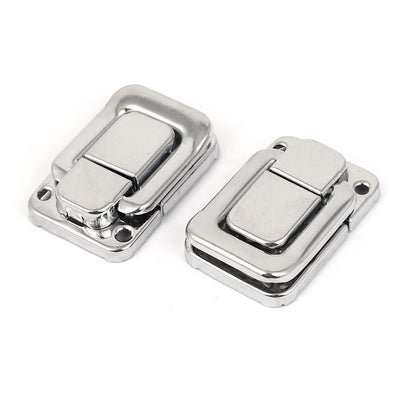 Harfington Uxcell Metal Toggle Latch Catches 2pcs for Suitcase Box Case