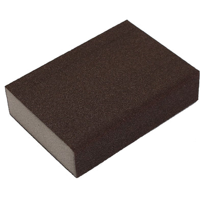 Harfington Uxcell 100mm x 70mm x 25mm 400 Grit Sponges Polishing Pad Sanding Block