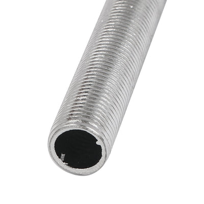 Harfington Uxcell M10 1mm Pitch Threaded Zinc Alloy Pipe Nipple Lamp Repair Part 70mm Long 10pcs