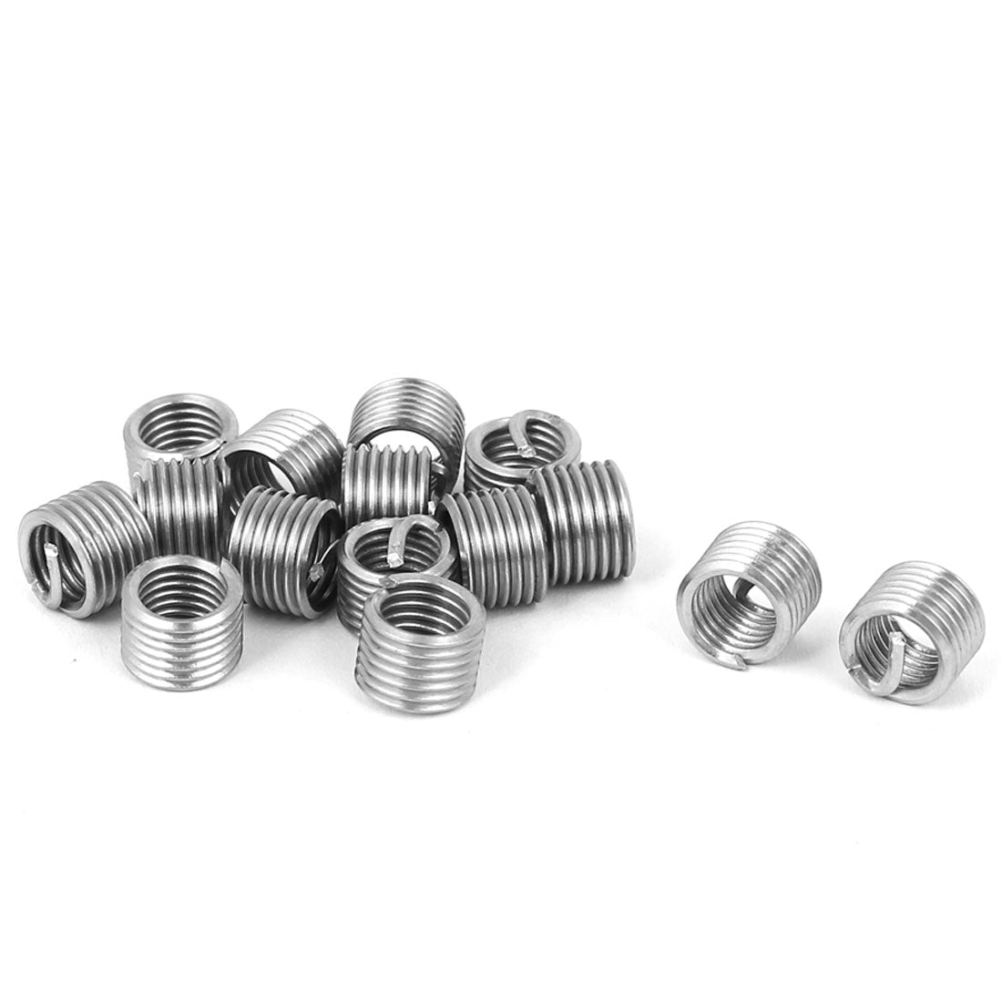 uxcell Uxcell M6x1mmx1.5D Stainless Steel Helicoil Wire Thread Repair Inserts 15pcs