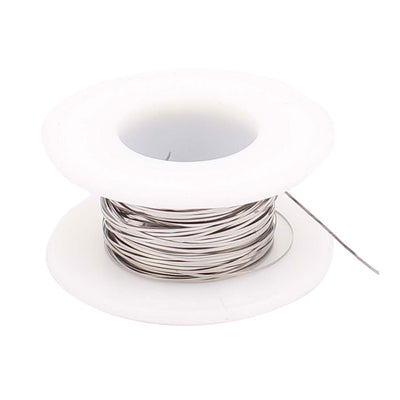 Harfington Uxcell 15M 49Ft 0.1x0.5mm Nichrome Flat Heater Wire for Heating Elements