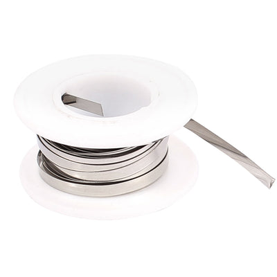 Harfington Uxcell 3Meter 10Ft 0.2x3mm Nichrome Flat Heater Wire for Heating Elements