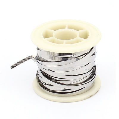 Harfington Uxcell 10M 33Ft 0.2x3mm Nichrome Flat Heater Wire for Heating Elements